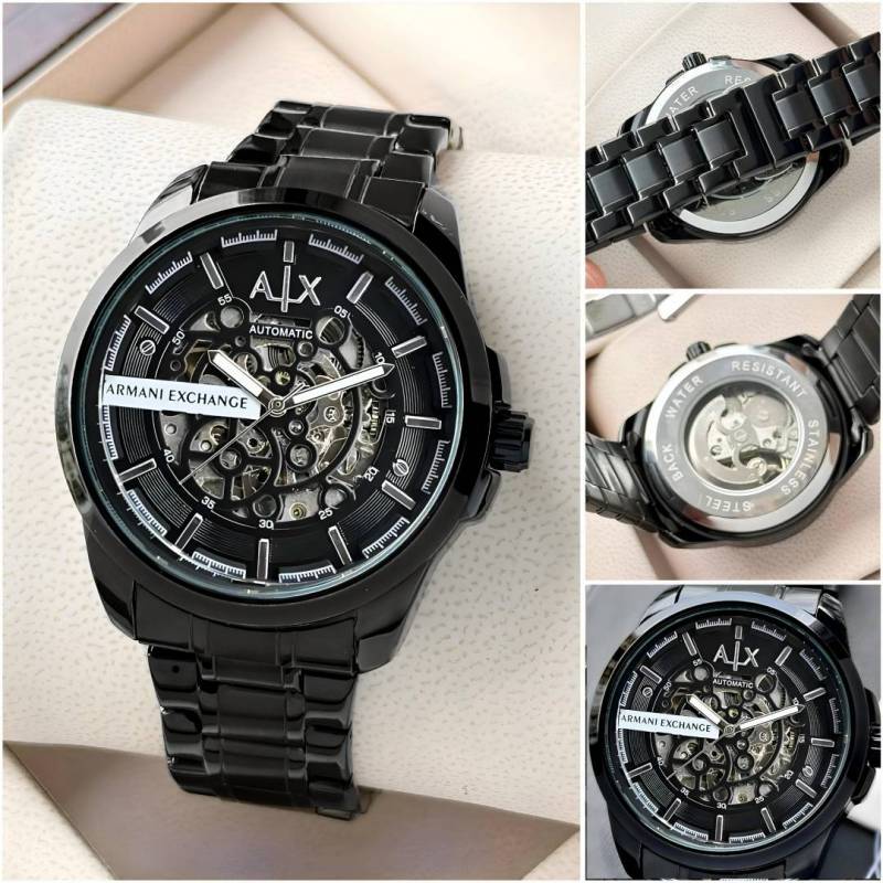 Exchange Armaann_i Ax2418 Hampton Automatic full black and white