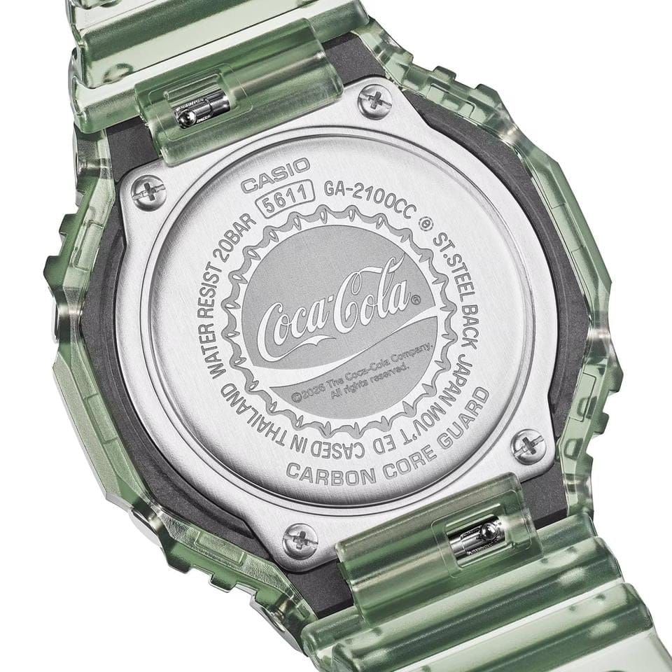 Cas.io G-Shock GA- 2100CC-3A Coca-Cola