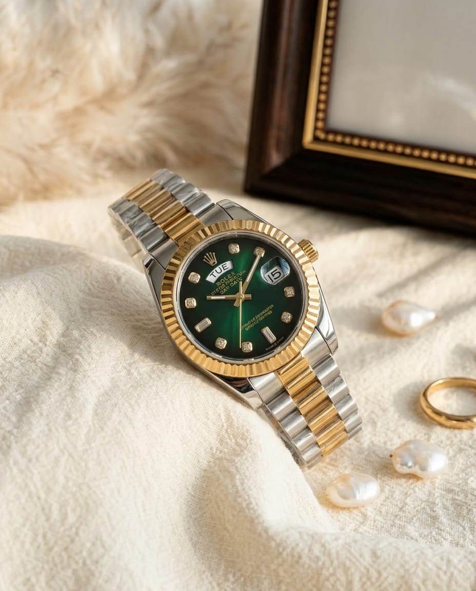 Rol.ex Ladies Day Date Diamond Timeless Elegance Meets Modern Luxury In Every