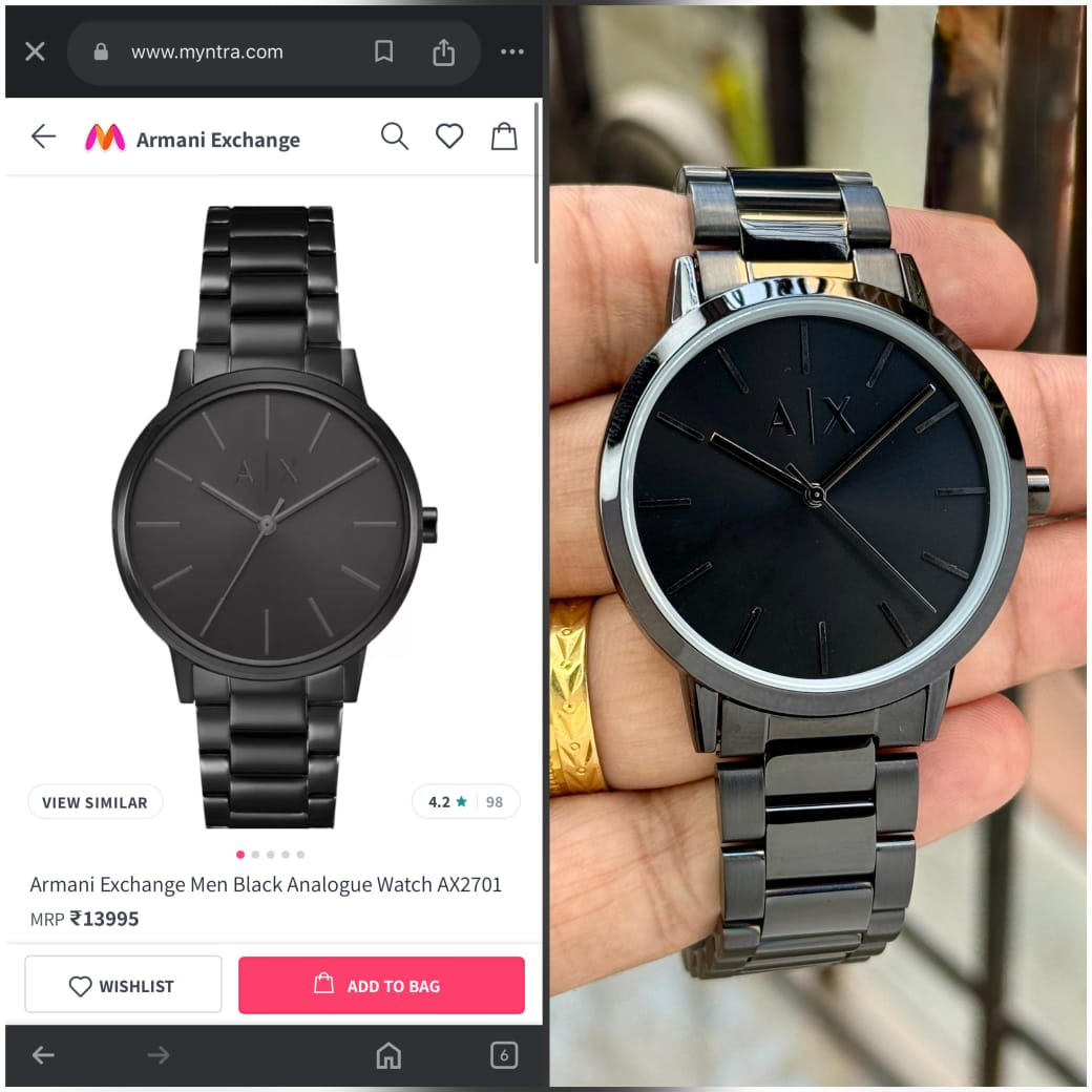 Arm.ani Exchange Classic Full Black