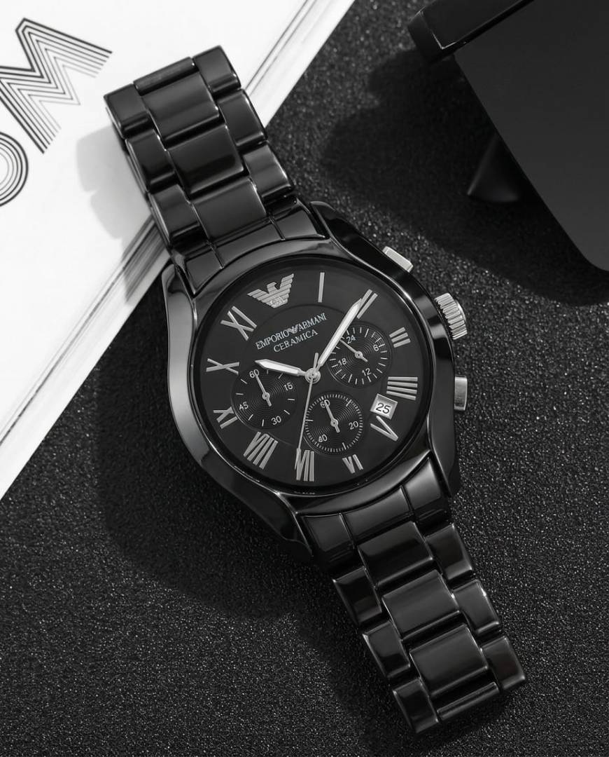 Emporio Armaann_i Ceramic Black-Silver