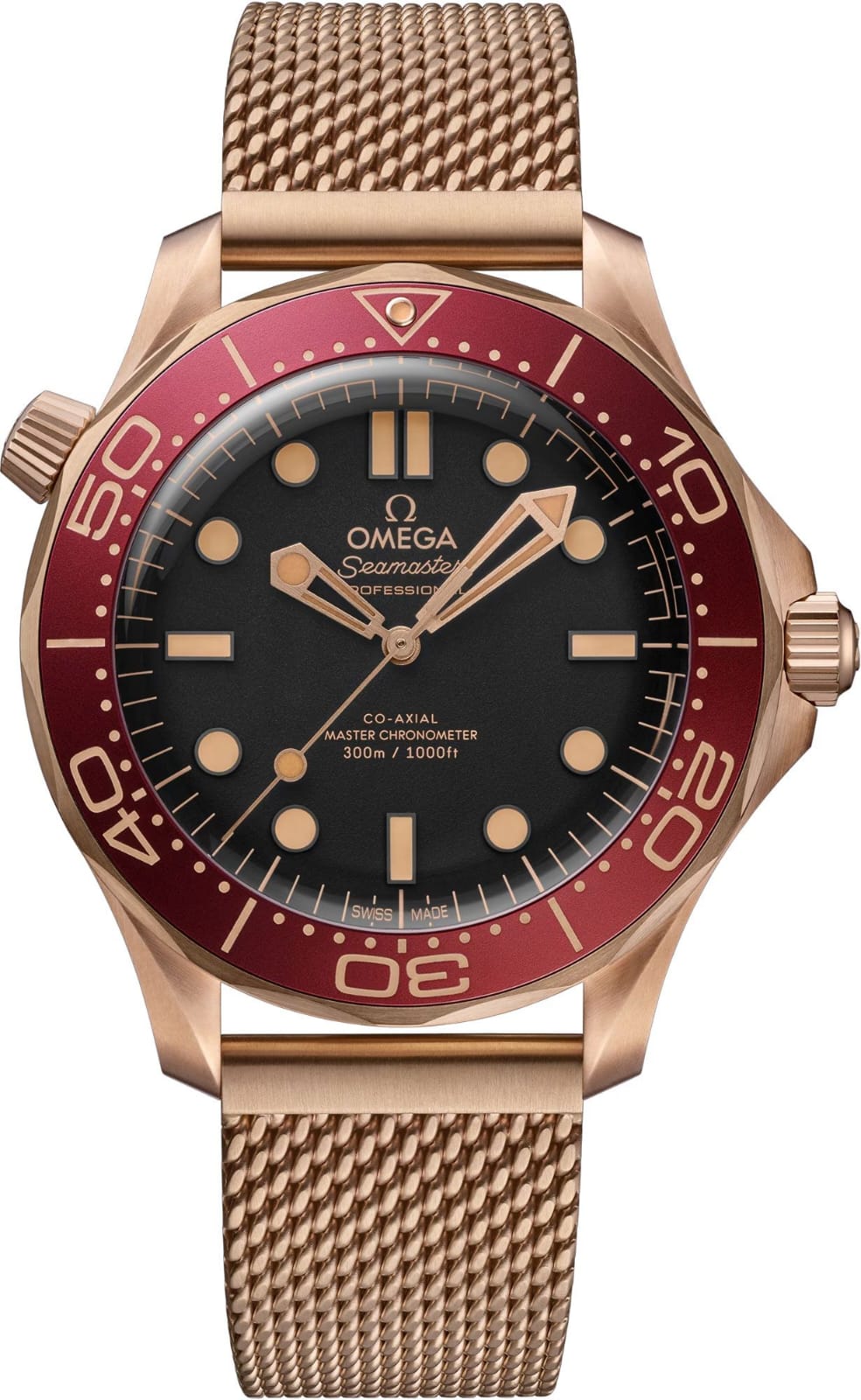 Ome.ga Seamaster Diver 300M Automatic copper