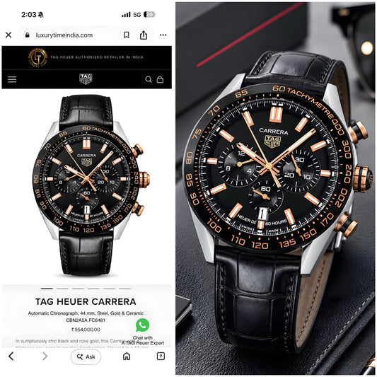 Ta.g Heuer Carrera Catalog Model