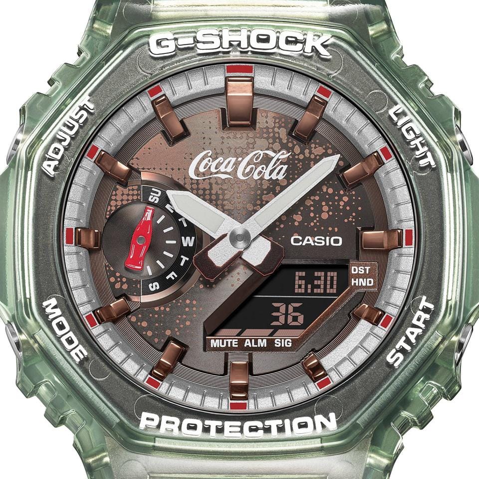 Cas.io G-Shock GA- 2100CC-3A Coca-Cola