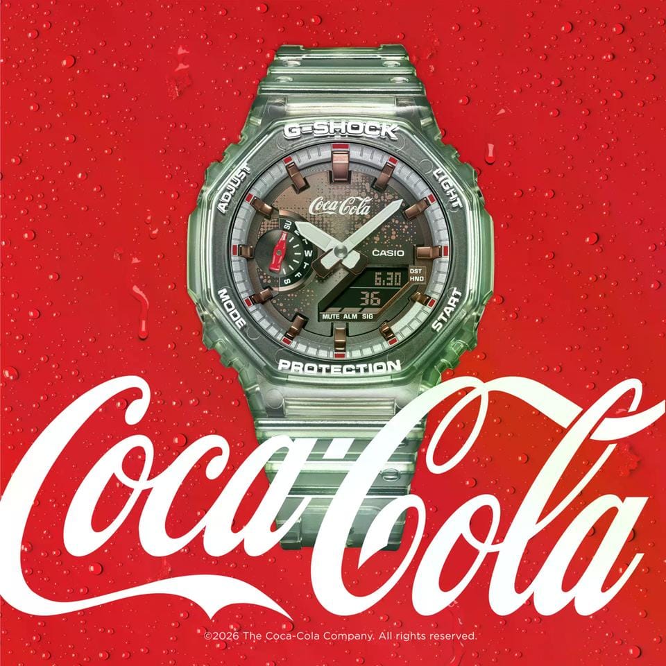 Cas.io G-Shock GA- 2100CC-3A Coca-Cola