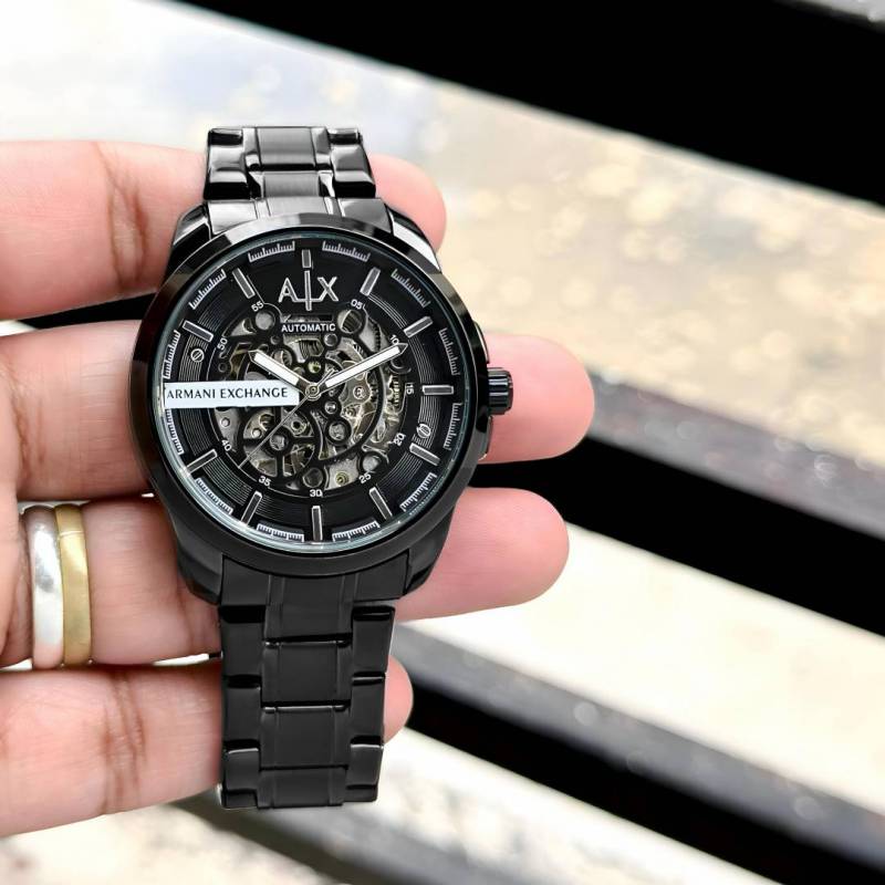 Exchange Armaann_i Ax2418 Hampton Automatic full black and white